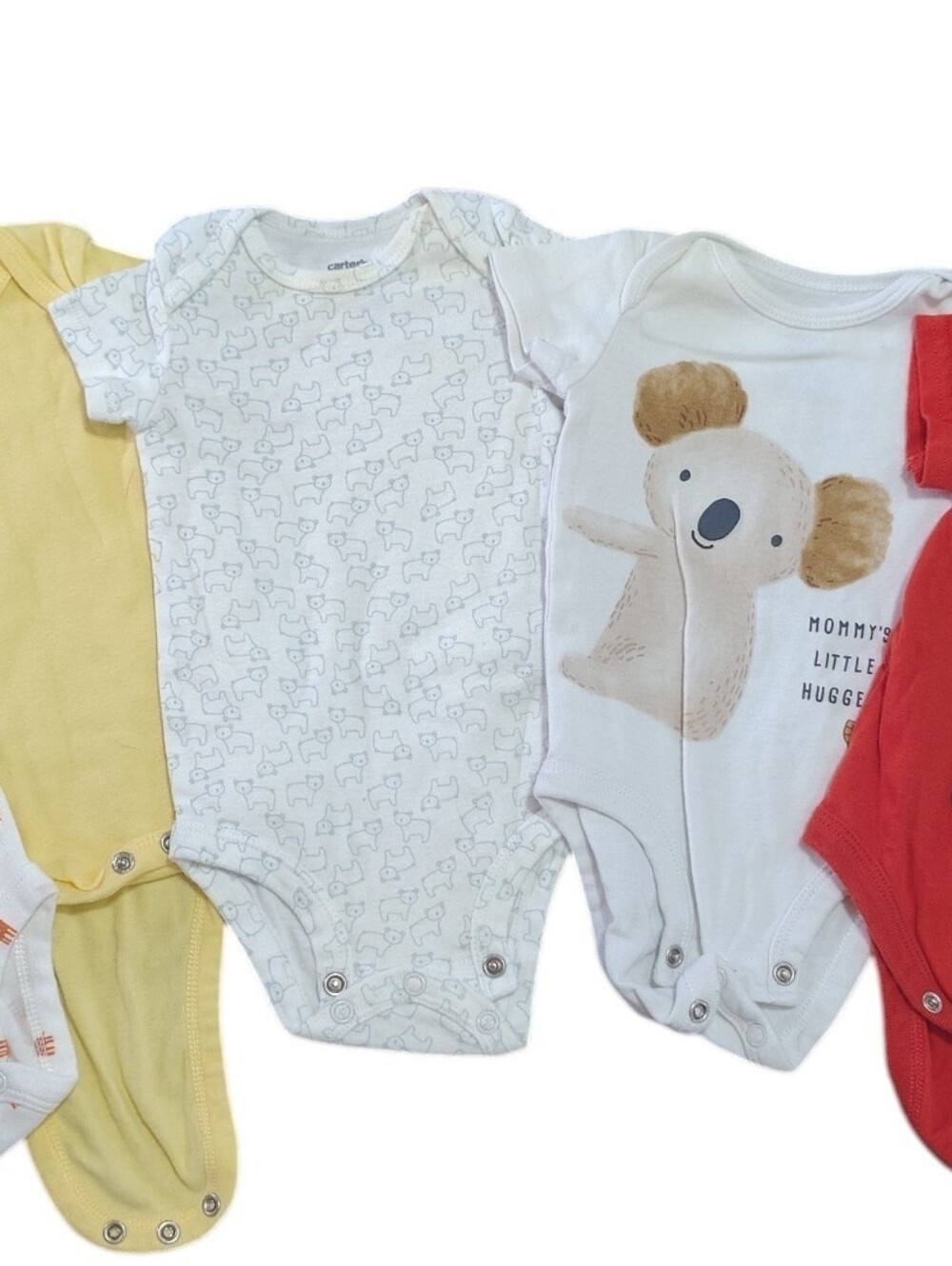 Carter's Gerber Child of Mine Small Wonders Baby Boy Bodysuit Lot 5pc 0-6M - Picture 9 of 11